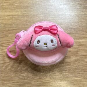 Pink Plush My Melody Coin Purse